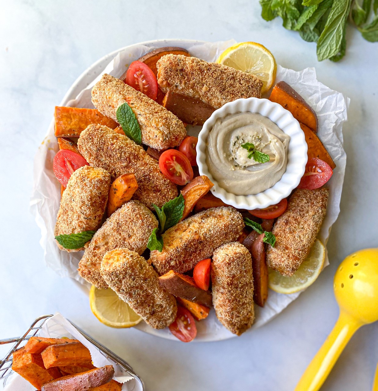 Homemade easy and delicious fish sticks - Panos Eats