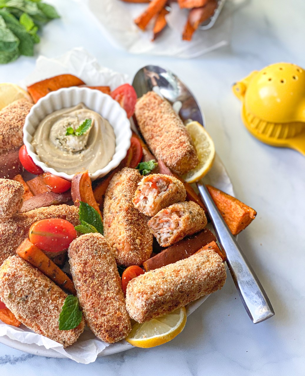 Homemade easy and delicious fish sticks - Panos Eats