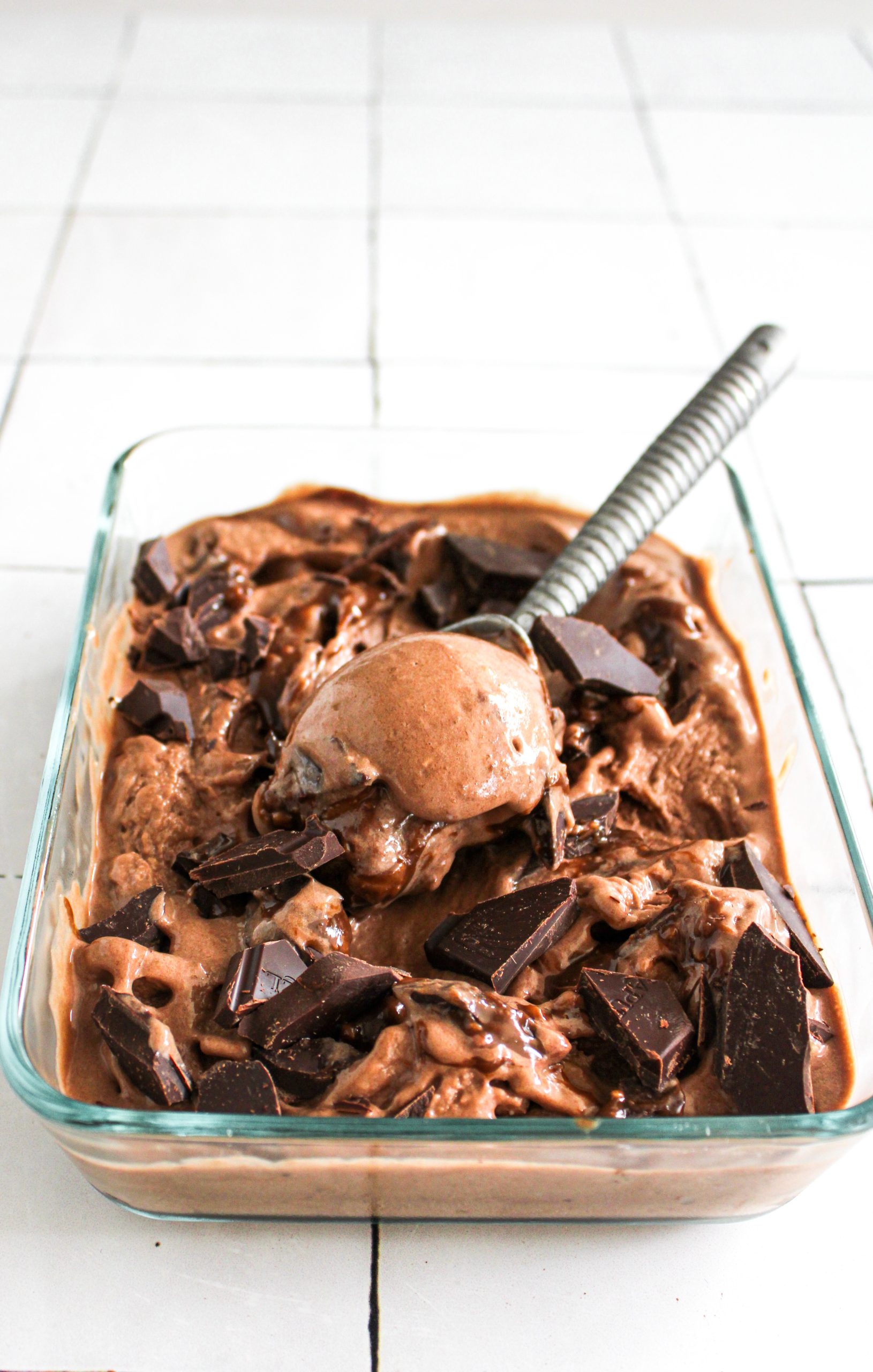 Simple baby friendly chocolate ice-cream - Panos Eats