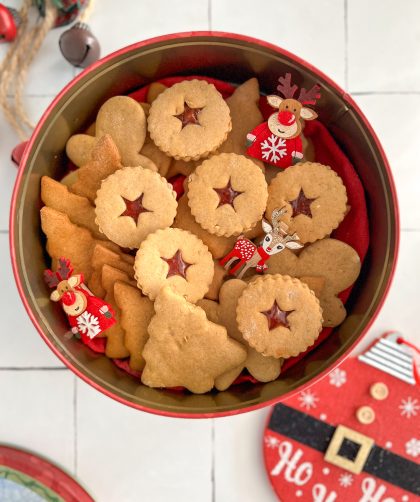 Easy Christmas cookies with honey