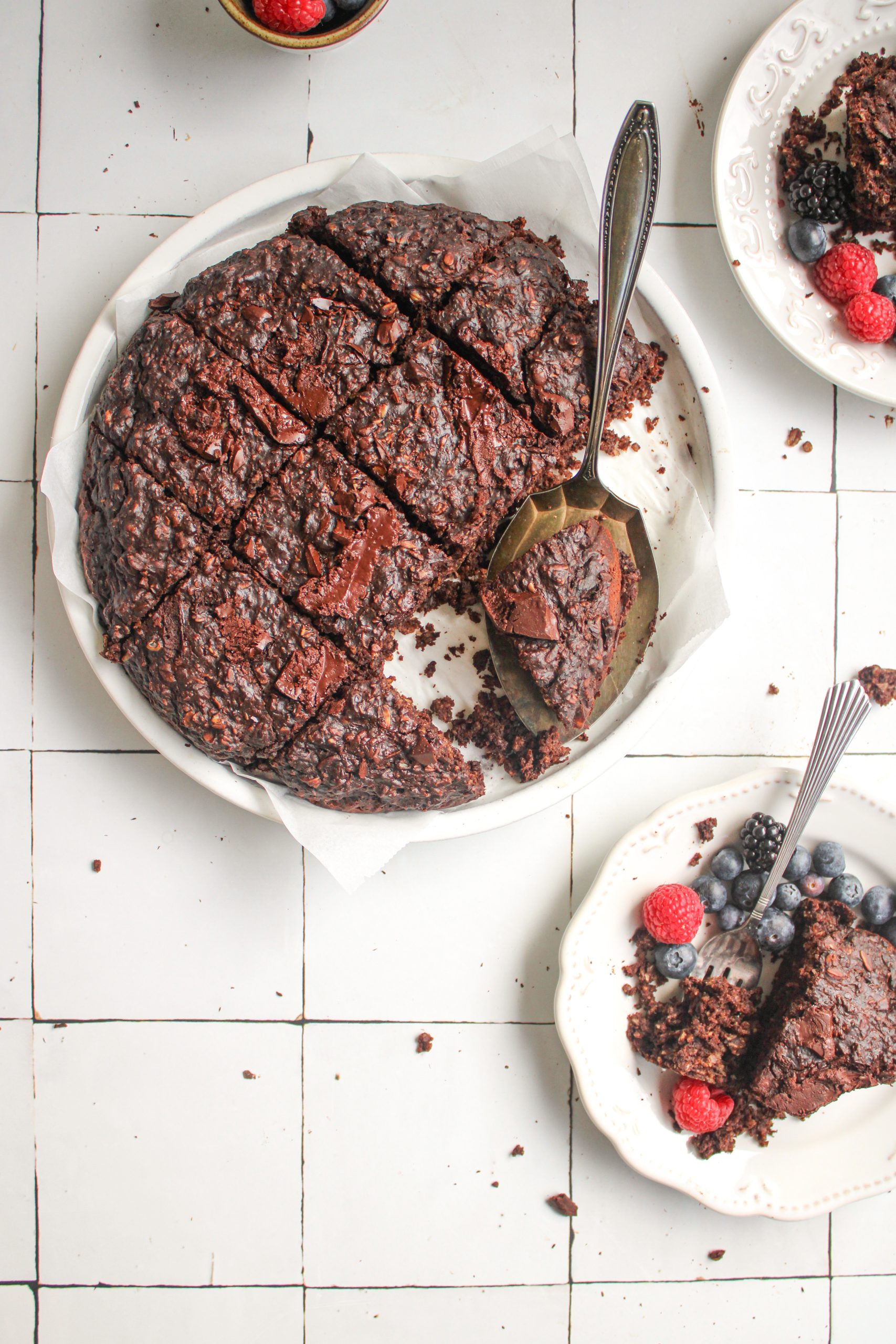 Chocolate Baked Oats - Chisel & Fork