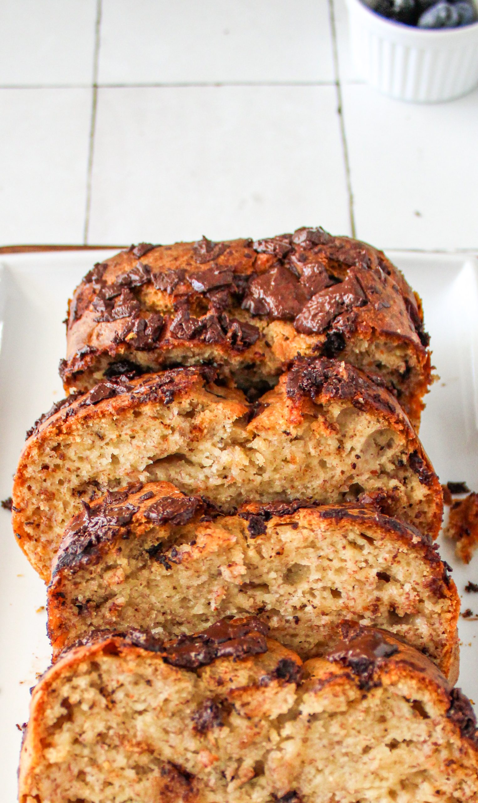 Easy and moist banana bread without sugar-image